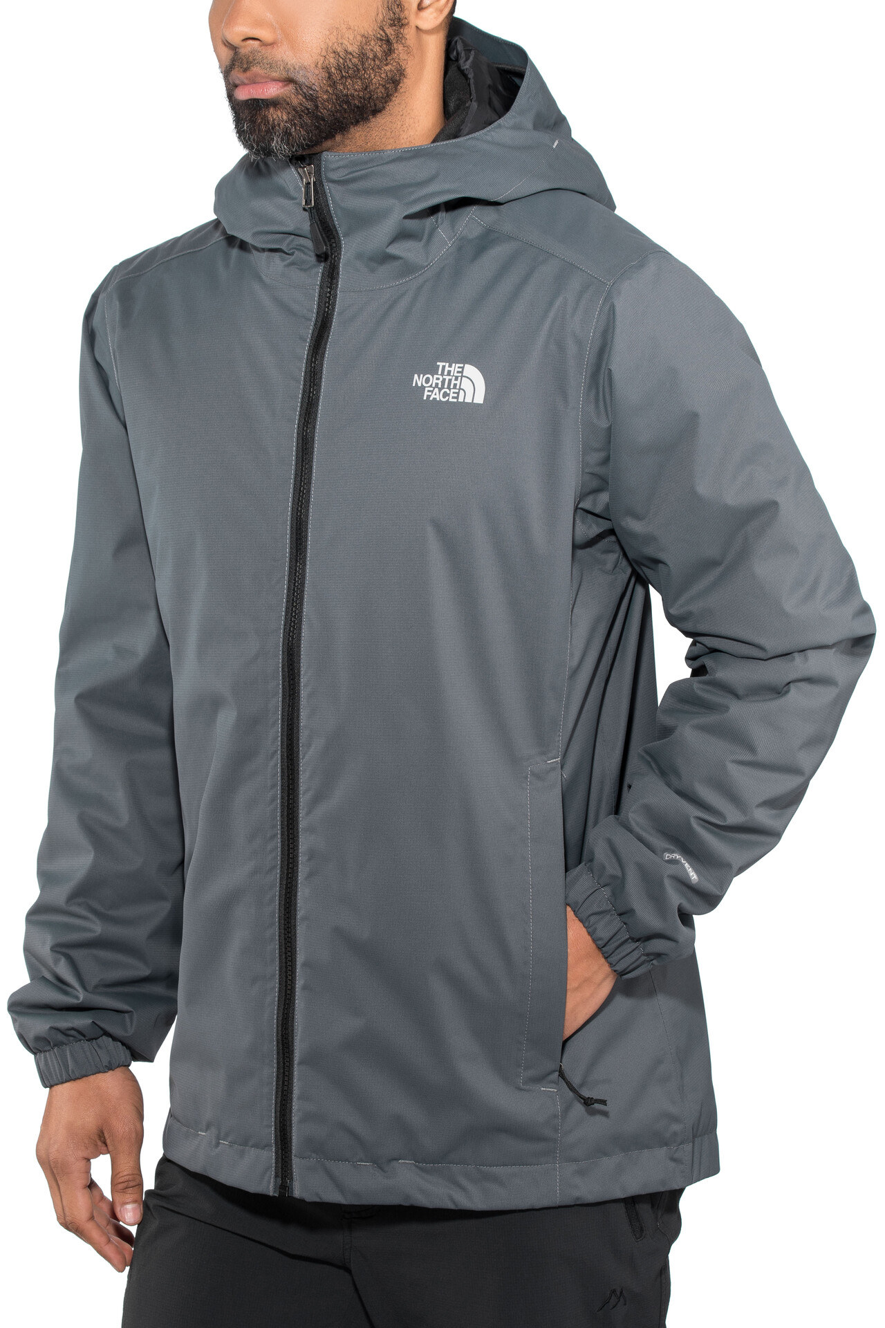 north face quest insulated jacket black